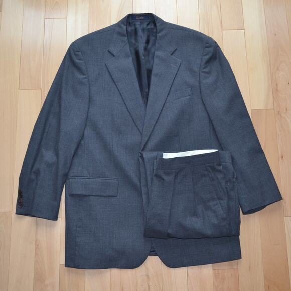 Vintage CHAPS Ralph Lauren Gray Suit